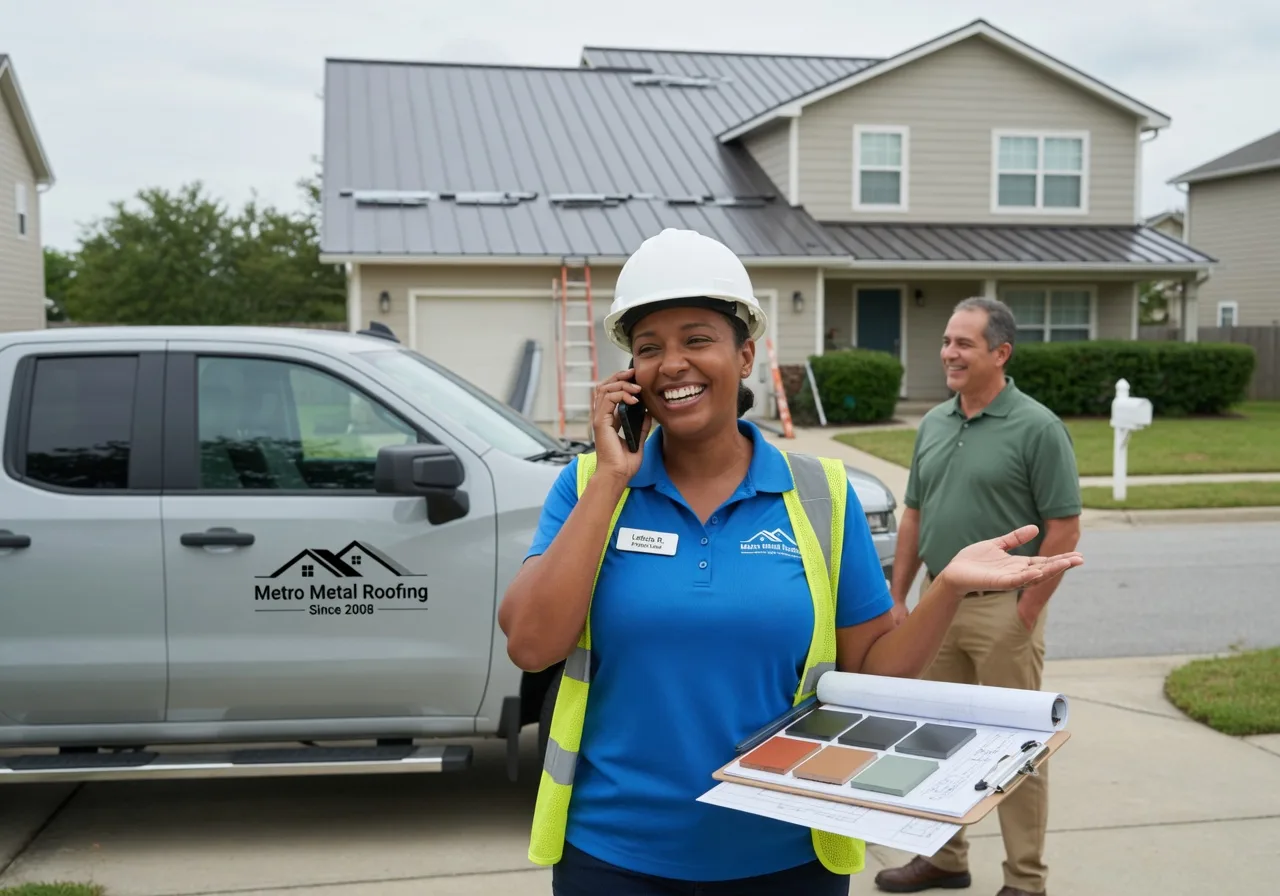 Storm Damage Metal Roof Repair in Jamaica, VA